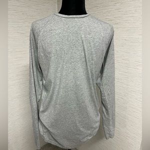 Men’s Alpha Long Sleeve fitted Athletic Shirt - Large